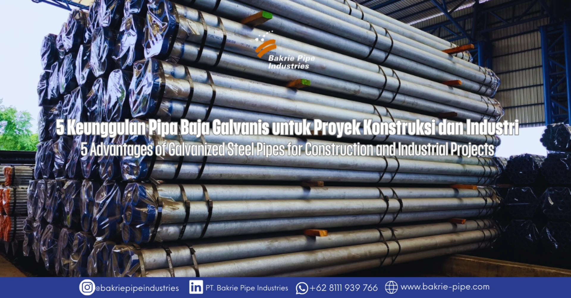 5 Advantages of Galvanized Steel Pipes for Construction and Industrial Projects