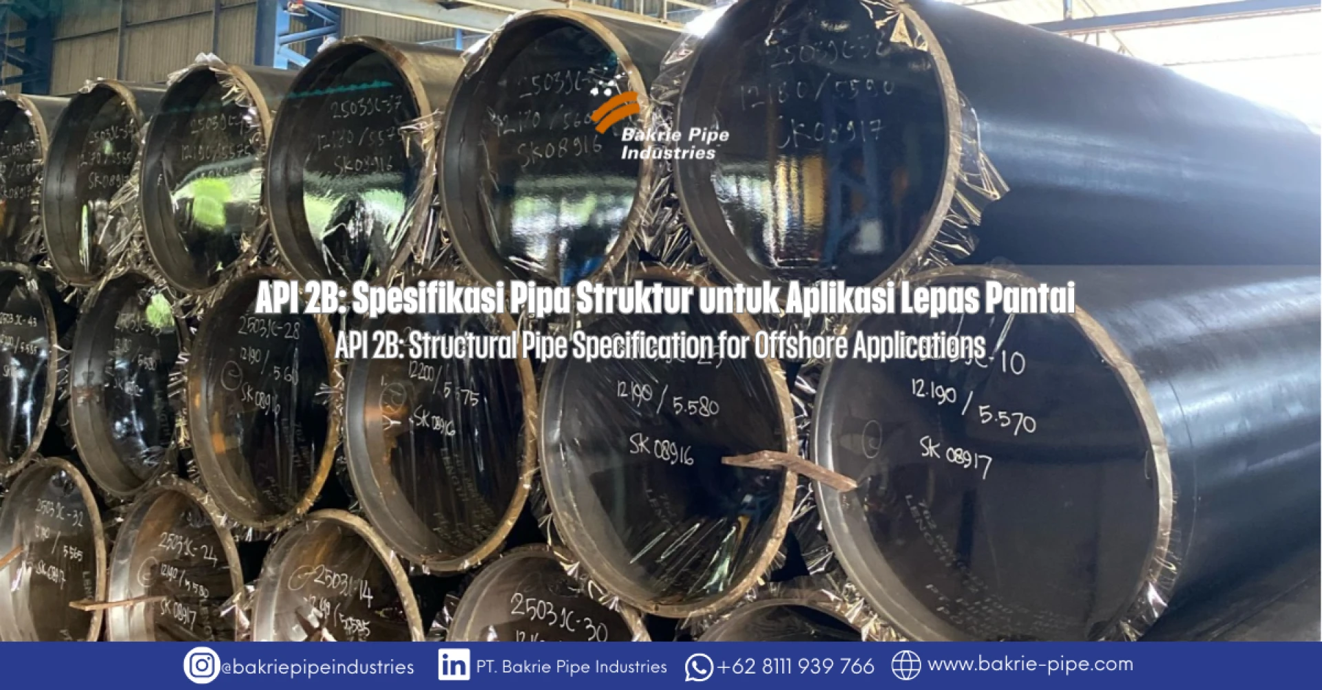 API 2B: Structural Pipe Specification for Offshore Applications
