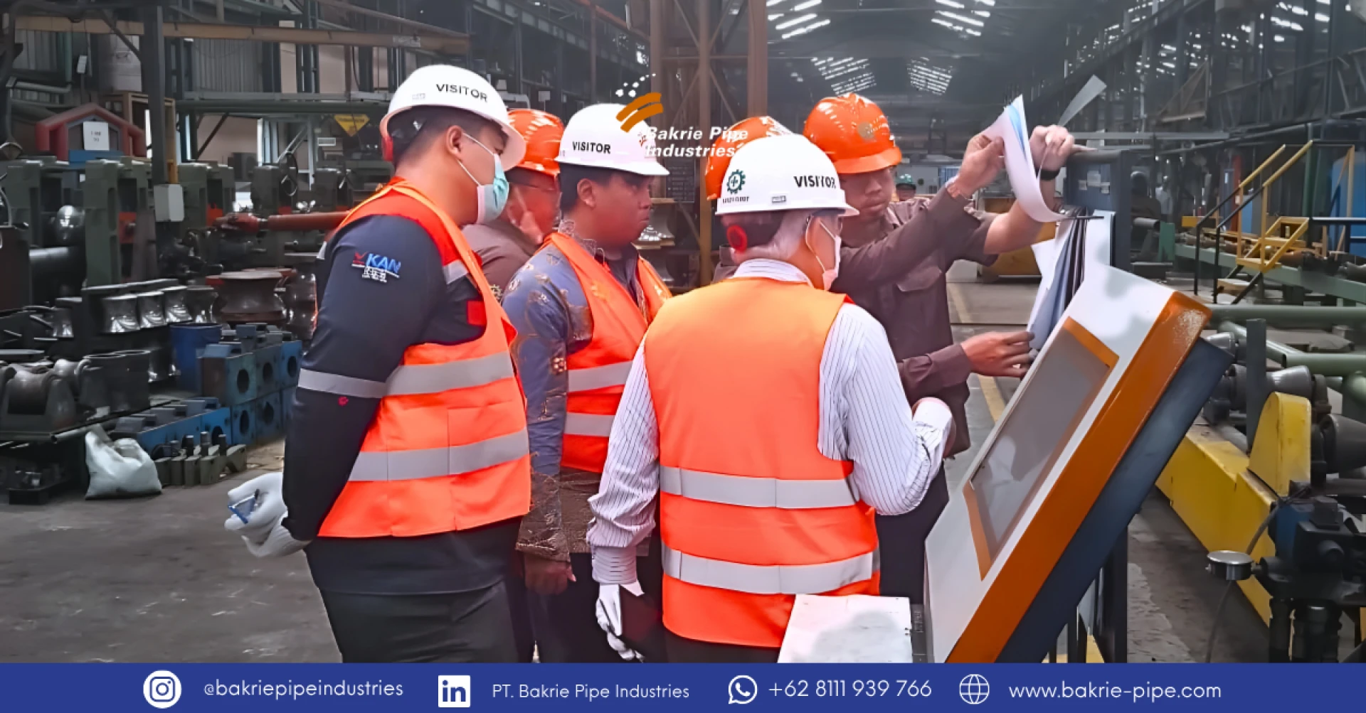 PT Bakrie Pipe Industries Has Conducted the Product Certification Audit for SNI 39:2024