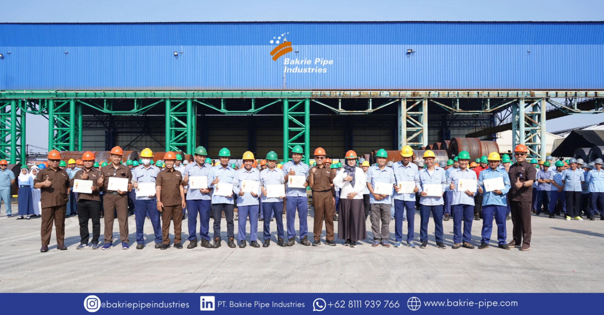 Flag Ceremony and Work Tenure Appreciation at BPI