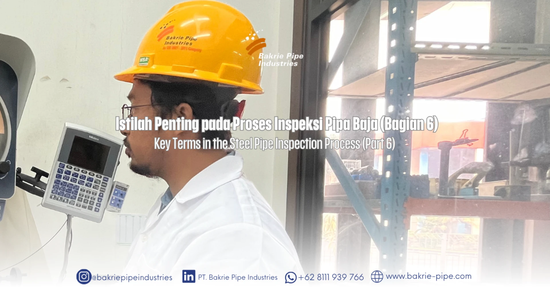 Key Terms in the Steel Pipe Inspection Process (Part 6)