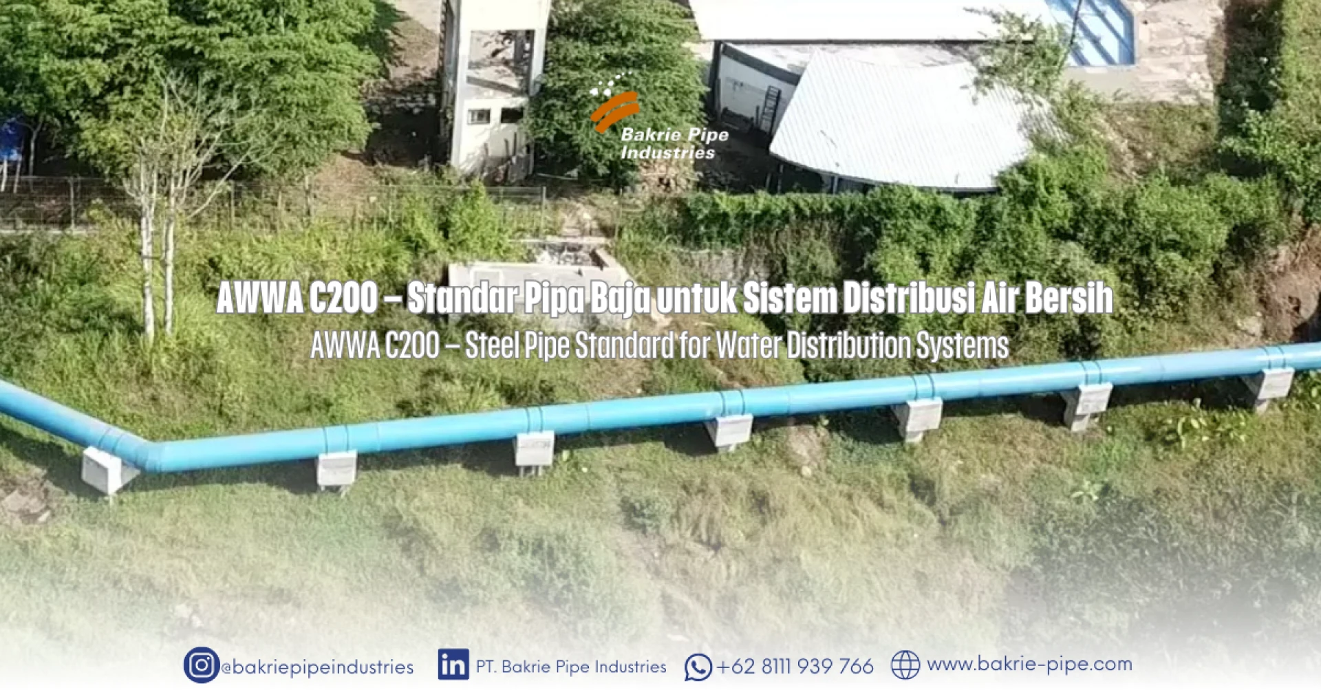 AWWA C200 – Steel Pipe Standard for Water Distribution Systems